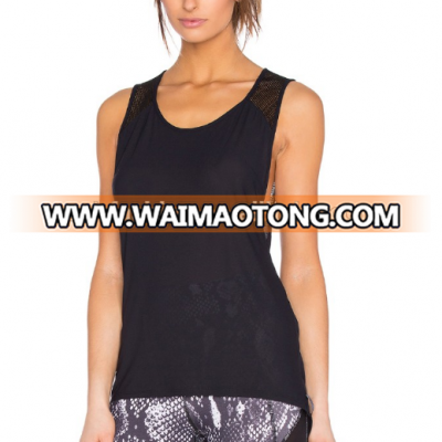 OEM Running Girl Sports Summer Women Tank Tops Fitness Sport Dry Quick Running Loose tank top